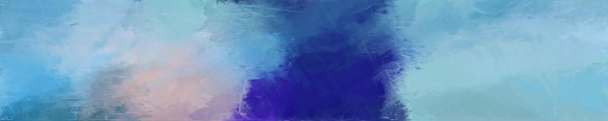 abstract graphic element with background with sky blue, dark slate blue and silver colors