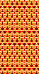 Fototapeta premium Multicolored rhombuses seamless pattern in retro style. Stock illustraion for web, print, scrapbooking, wrapping paper, textiles, background and wallpaper.