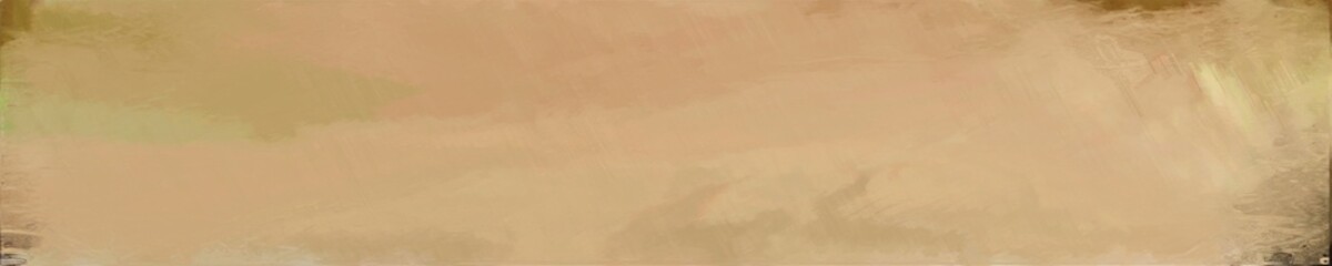 abstract graphic element with long wide background with dark khaki, tan and brown colors