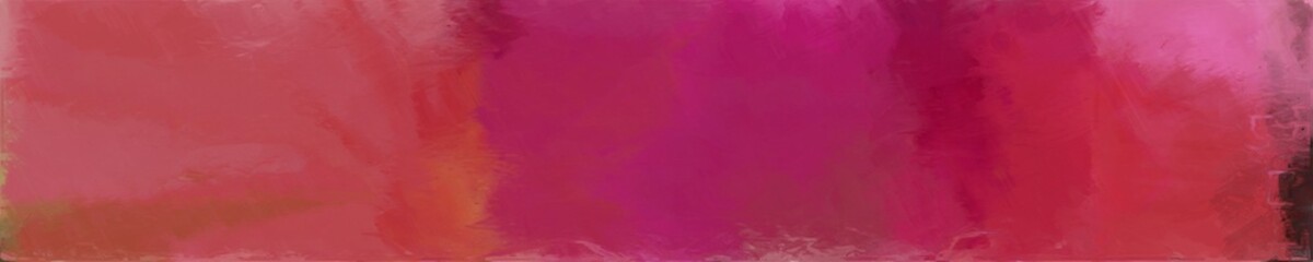 Fototapeta premium abstract graphic element with long wide background with moderate red, dark moderate pink and pale violet red colors