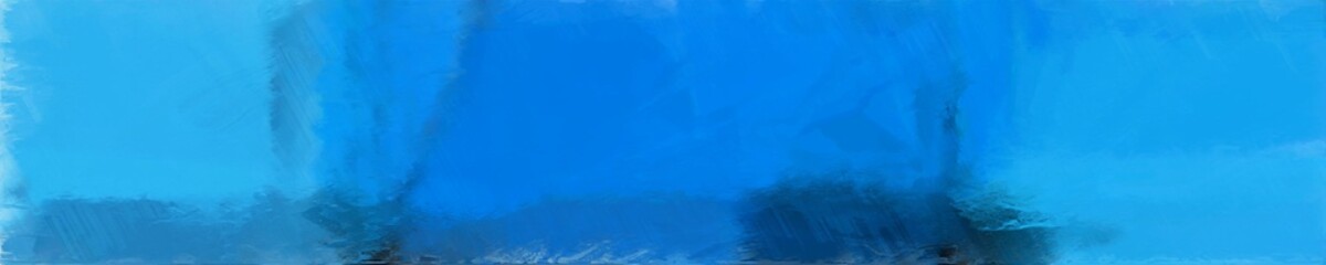 Obraz premium abstract horizontal graphic background with dodger blue, midnight blue and strong blue colors