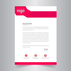 Business style letter head templates for your project design.