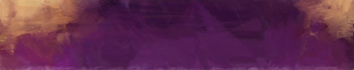 abstract long wide horizontal background with very dark magenta, rosy brown and pastel brown colors