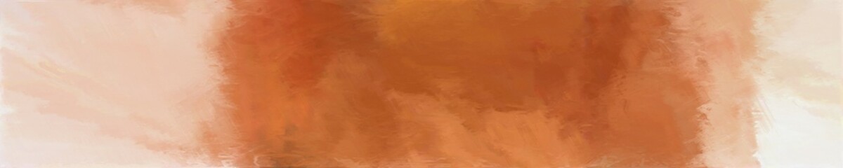 abstract natural long wide horizontal graphic background with baby pink, coffee and burly wood colors