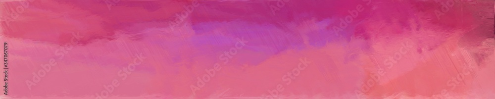 Poster abstract graphic element with natural long wide horizontal graphic background with mulberry , pale v