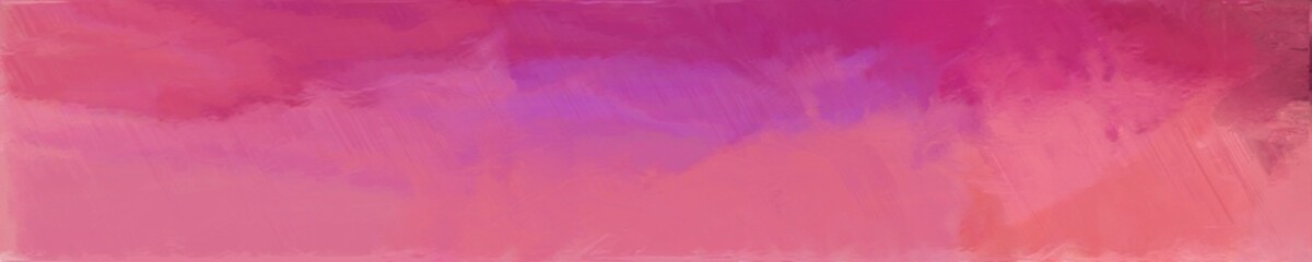 abstract graphic element with natural long wide horizontal graphic background with mulberry , pale violet red and moderate pink colors