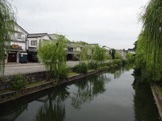 Fototapeta na wymiar The view of Kurashiki city in Japan