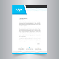 Business style letter head templates for your project design.
