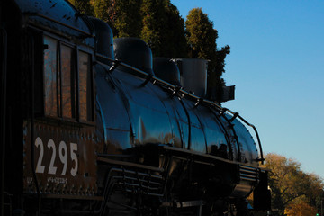 New railway in black