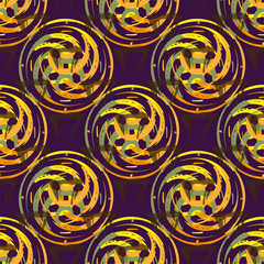 colorabstract ethnic seamless pattern in graffiti style with elements of urban modern style bright quality illustration for your design