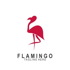Flamingo logo with modern design