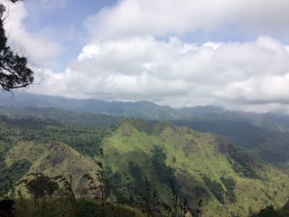 series of mountains