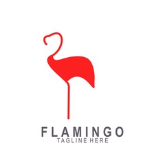 Flamingo logo with modern design
