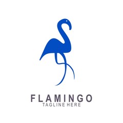 Flamingo logo with modern design