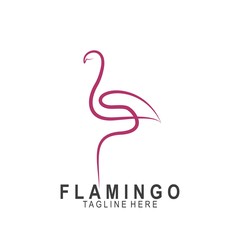 Flamingo logo with modern design