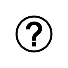 help sign - riddle icon vector design temp[late