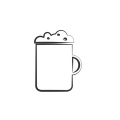 beer icon vector illustration for website and graphic design