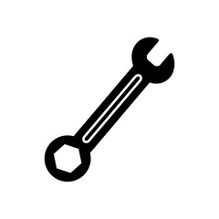 wrench icon vector design template