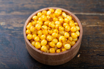 raw sea buckthorn in a plate