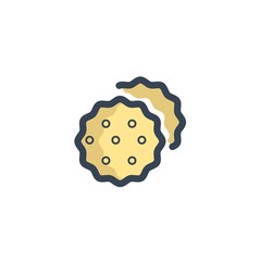 cookies icon vector illustration for website and graphic design