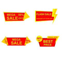Vector illustration abstract big sale, mega sale, flash sale, super sale, special offer banner.