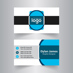 Abstract Corporate Business card Template.