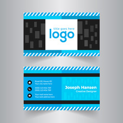 Fototapeta na wymiar Abstract Corporate Business card Template.