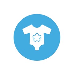 baby body suit icon vector illustration for website and graphic design