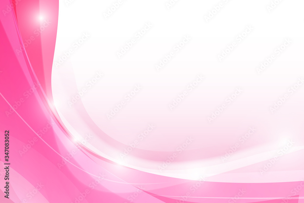 Aufkleber abstract pink background with simply curve lighting element 002