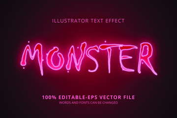 Text Effect Font Editable