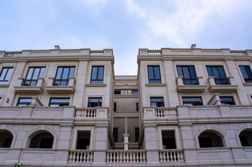 European style villa in the park