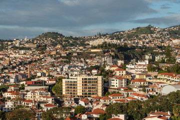 Fototapeta na wymiar view over Funchal - Madeira