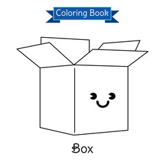 coloring book kid cute box