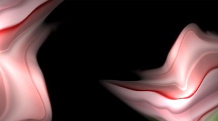 Liquid colors fluid gradients on black background