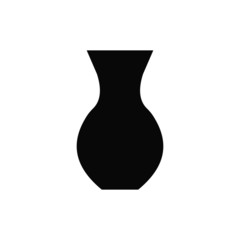 vector illustration of vase icon