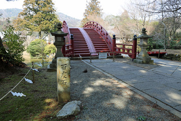 冬の丹生都比売神社