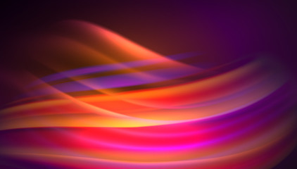 Creative fluid wave lines abstract background. Trendy abstract layout template for business or technology presentation, internet poster or web brochure cover, wallpaper