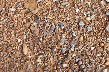 Small Gravel Stone or Rubble Stone on The Ground
