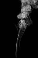 White smoke and fog smoke effect