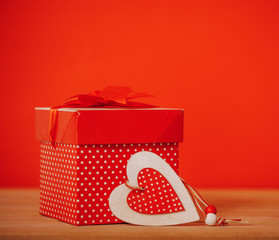 red gift box