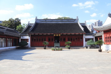 Temple à Shanghai, Chine