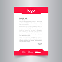 Business style letter head templates for your project design.