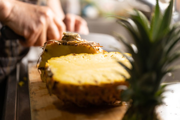 写真素材：石垣島のパイナップル
