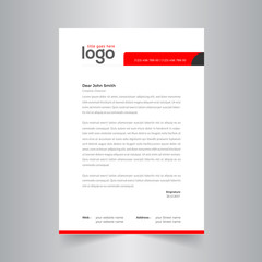 Business style letter head templates for your project design.