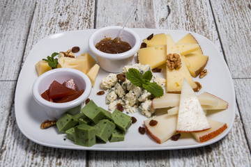 A set of cheese