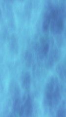 Background of abstract white color smoke isolated on blue color background. The wall of white fog. 3D illustration