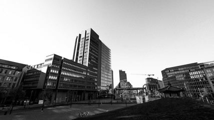 Potsdamer Platz in Black and White