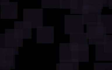 Black abstract background. Backdrop with grey squares. 3D illustration