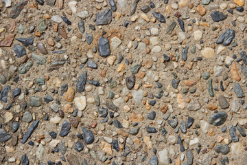 Exposed aggregate concrete  detail pattern