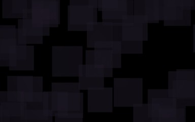 Black abstract background. Backdrop with grey squares. 3D illustration